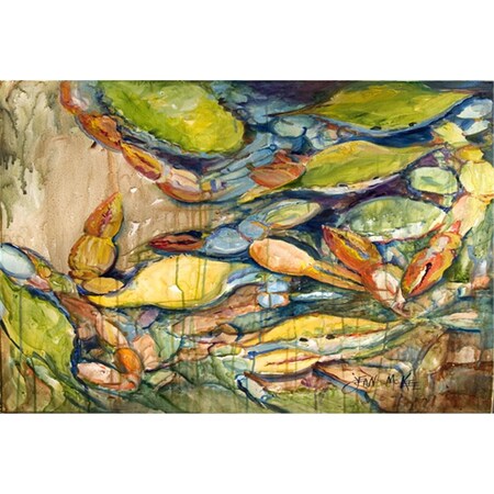 Carolines Treasures Jubilee Blue Crab Fabric Placemat JMK1102PLMT